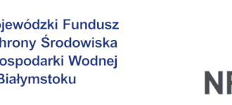 Logo Wojewódzkiego Funduszu Ochrony Środowiska i Gospodarki Wodnej w Białymstoku oraz NFOŚiGW